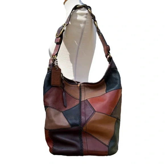Coach | Bags | Coach Vintage Y2k Patchwork Leather Large Coach | Bags | Coach Vintage Y2k Patchwork Leather Large
